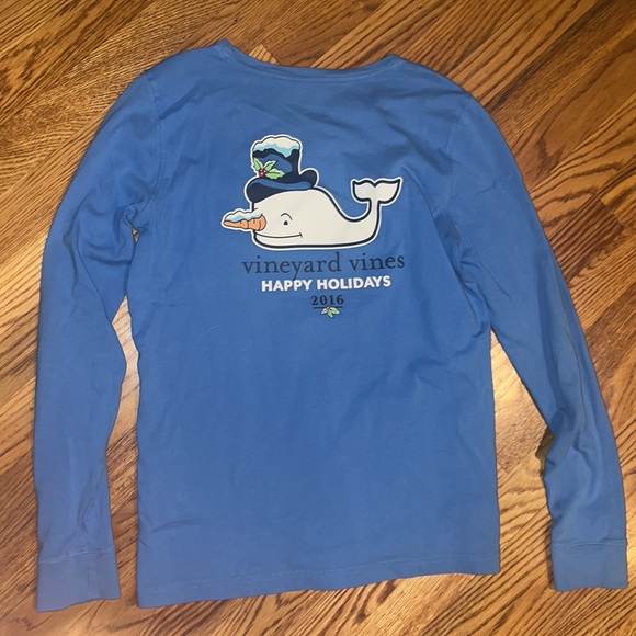 Vineyard Vines holiday long sleeve T-shirt - Picture 5 of 6
